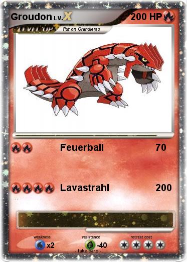 Pokemon Groudon