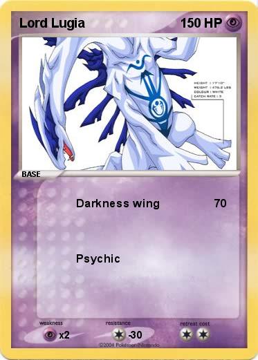 Pokemon Lord Lugia