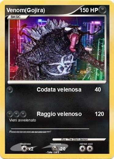 Pokemon Venom(Gojira)