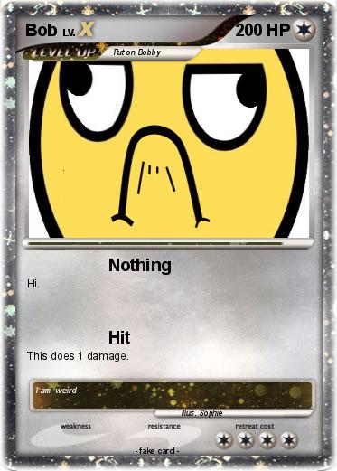 Pokemon Bob