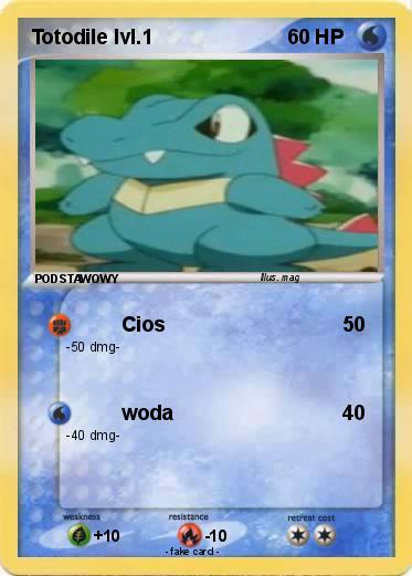Pokemon Totodile lvl.1