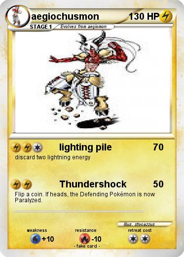 Pokemon aegiochusmon