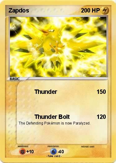 Pokemon Zapdos