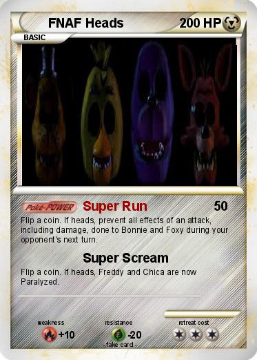 Pokemon FNAF Heads