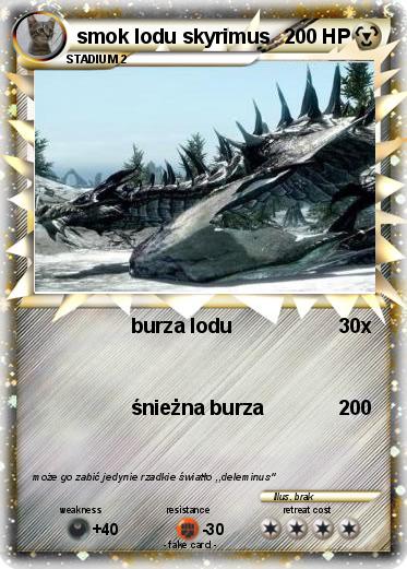 Pokemon smok lodu skyrimus