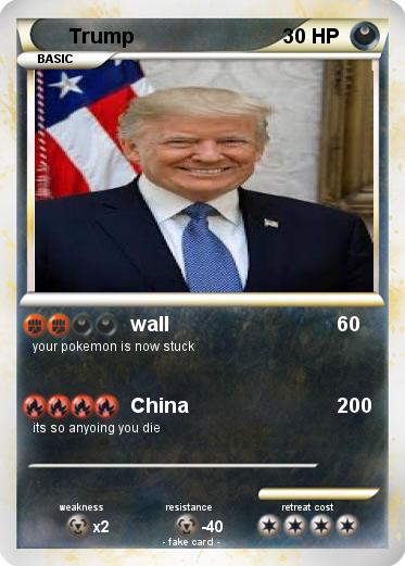 Pokemon Trump