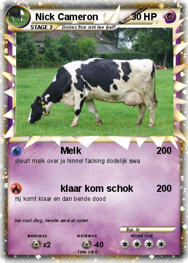 Pokemon Nick Cameron