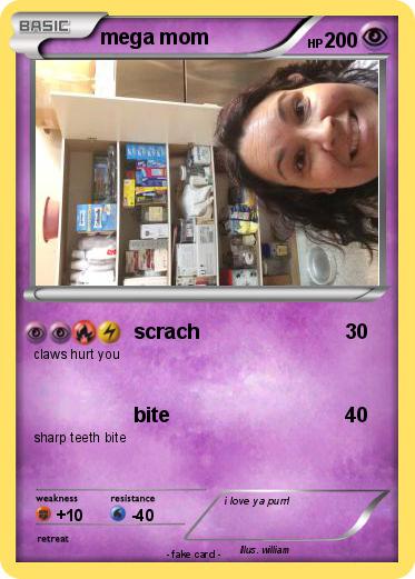 Pokemon mega mom