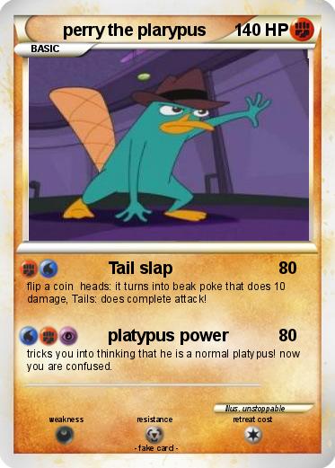 Pokemon perry the plarypus