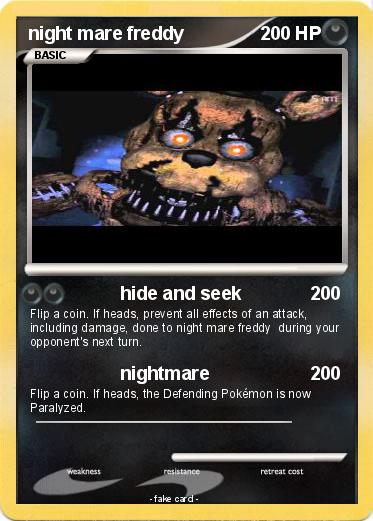 Pokemon night mare freddy