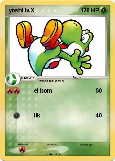 Pokemon yoshi lv.X