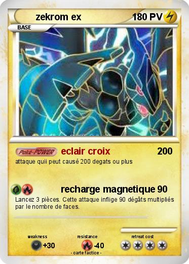 Pokemon zekrom ex
