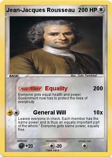Pokemon Jean-Jacques Rousseau