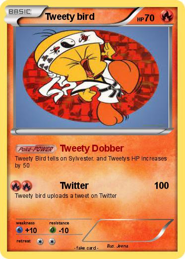 Pokemon Tweety bird