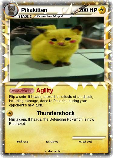 Pokemon Pikakitten