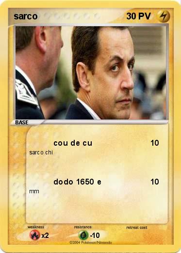 Pokemon sarco