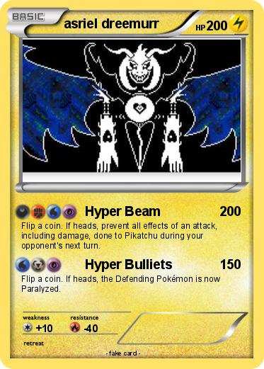 Pokemon asriel dreemurr