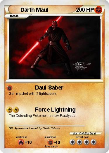 Pokemon Darth Maul