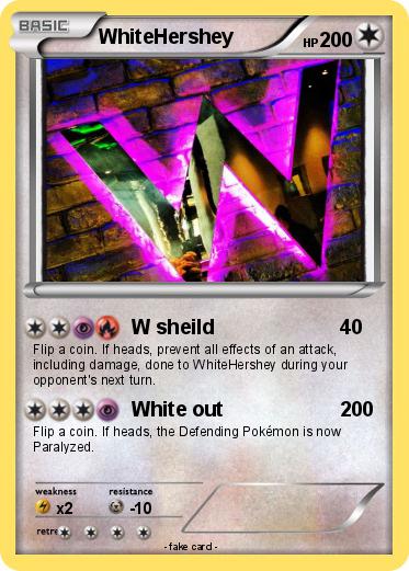 Pokemon WhiteHershey