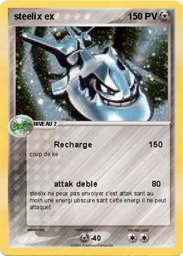 Pokemon steelix ex