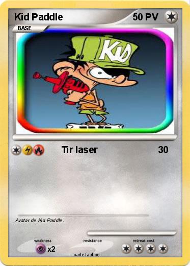 Pokemon Kid Paddle
