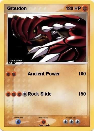 Pokemon Groudon
