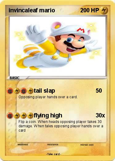 Pokemon invincaleaf mario