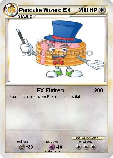 Pokemon Pancake Wizard EX