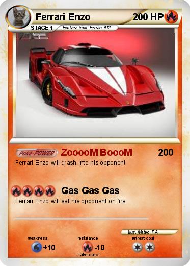 Pokemon Ferrari Enzo