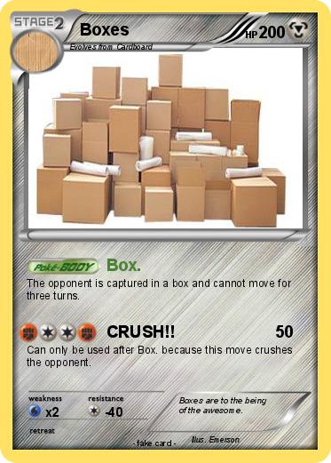 Pokemon Boxes