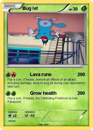 Pokemon Bug let
