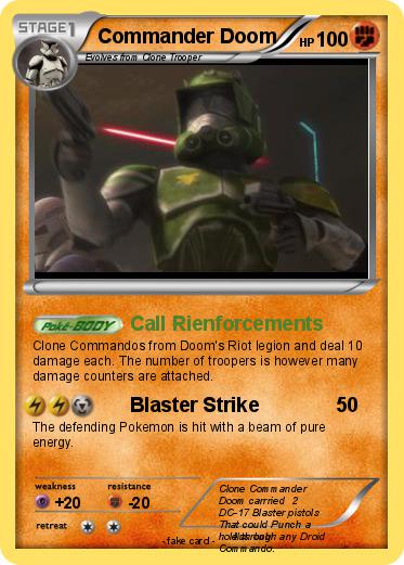 Pokemon Commander Doom