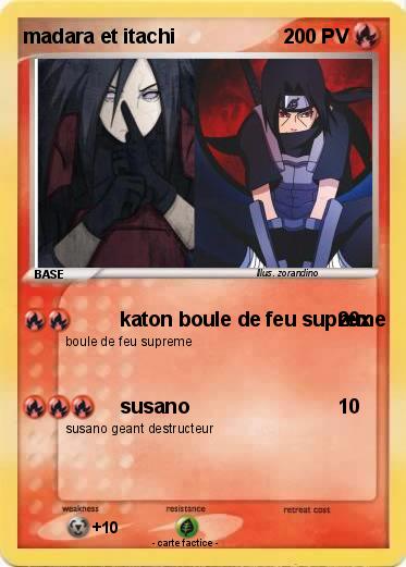 Pokemon madara et itachi