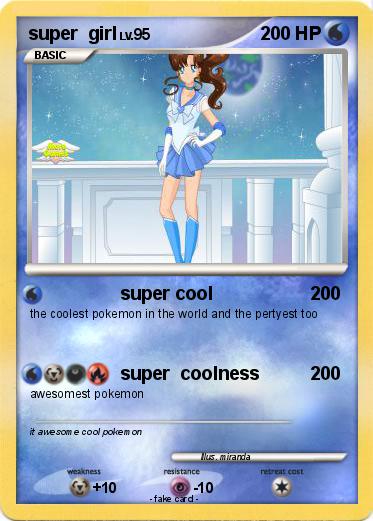 Pokemon super  girl