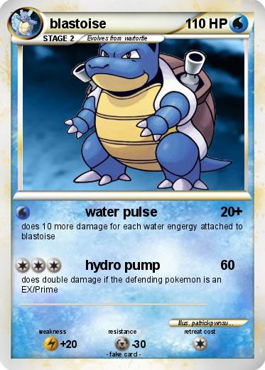 Pokemon blastoise