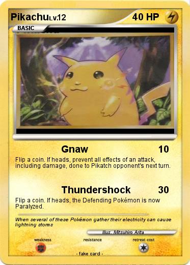 Pokemon Pikachu