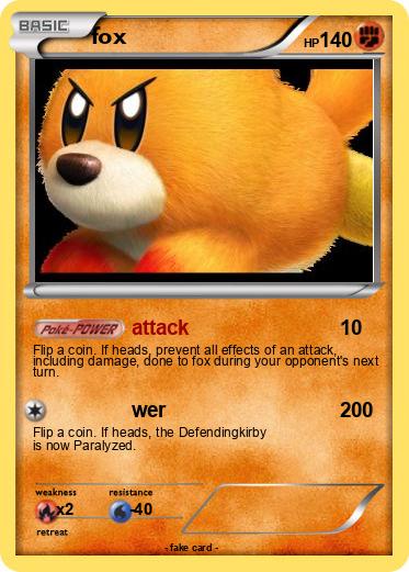 Pokemon fox