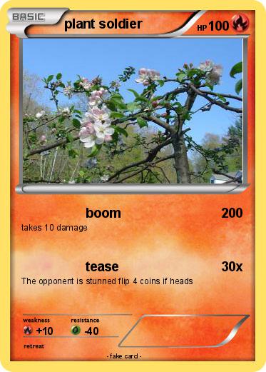 Pokemon plant soldier