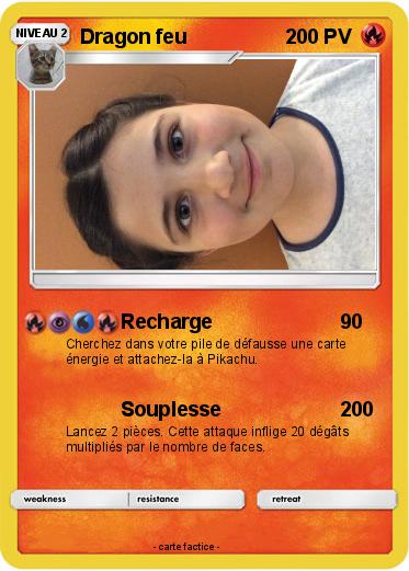 Pokemon Dragon feu