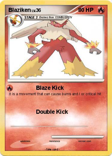 Pokemon Blaziken