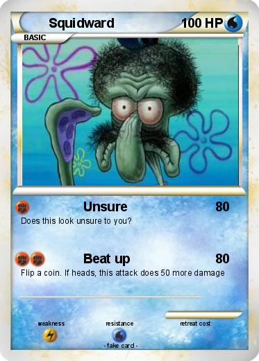 Pokemon Squidward