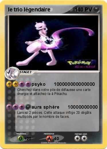 Pokemon le trio légendaire