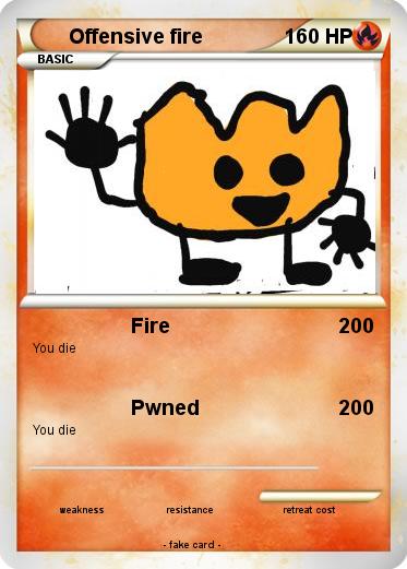 Pokemon Offensive fire