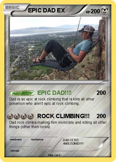 Pokemon EPIC DAD EX