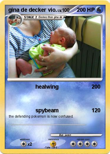 Pokemon gina de decker vio.