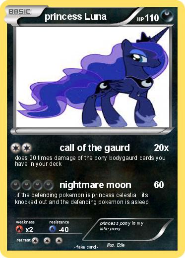 Pokemon princess Luna