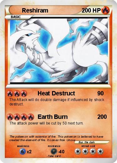 Pokemon Reshiram