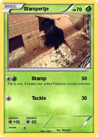 Pokemon Stampertje