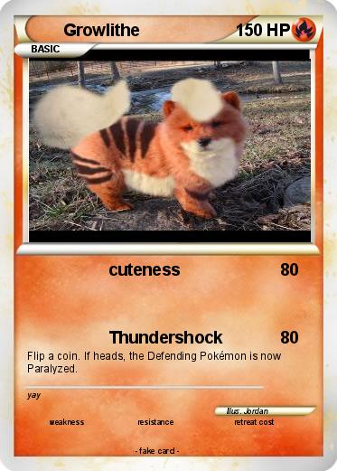 Pokemon Growlithe