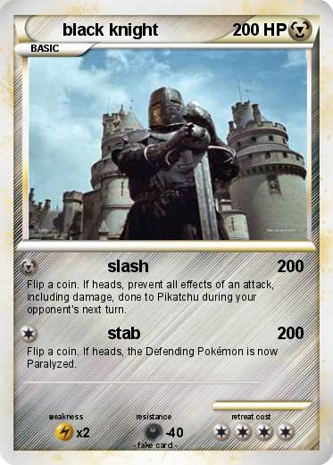 Pokemon black knight